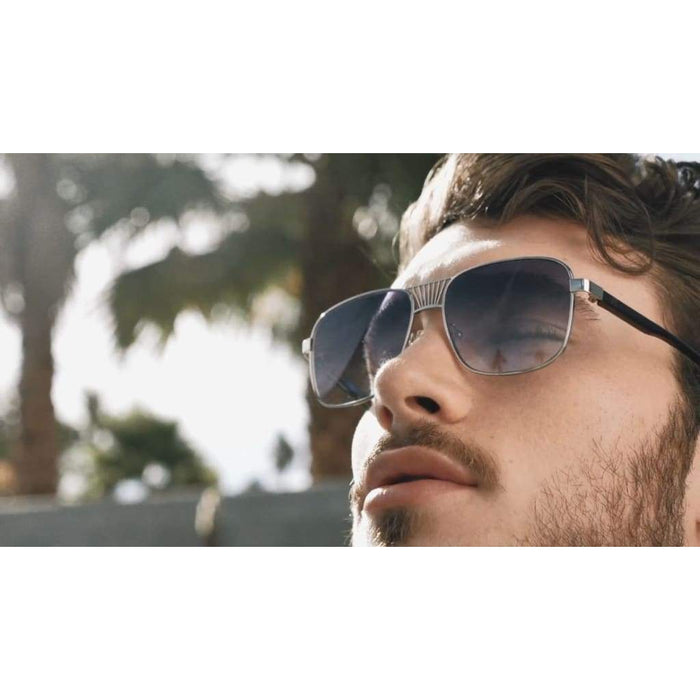 Desert Sky Silver - Designer sunglasses for men